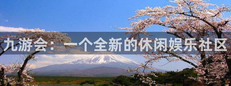 乐天堂fun招商：九游会：一个全新的休闲娱乐社区